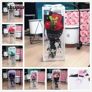 SHUPUN 3 Đầu Trang Trí Nhà Cửa Tiệc Sinh Nhật Kỷ Niệm Đóng Hộp Xà Phòng Hoa