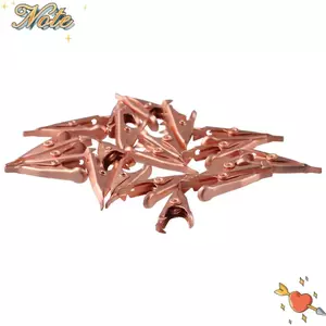 NOTE1 20 Kẹp Kiểm Tra Cá Sấu Không Răng Micro, Kẹp Cá Sấu Mạ Đồng 5A, Đầu Nối Kẹp Kiểm Tra Điện Phẳng 28 Mm Kẹp Pin Điện Kiểm Tra