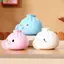 QEARY Bubble Bun Fidget Toy, Glitter Soft Rebound Bóp Bubble Bun Toy, Mô phỏng vui nhộn Giải nén chậm Hình hoạt hình Đồ chơi Squishy mềm cho trẻ em