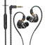 < CarFashion > Tai nghe nhét tai có dây có Mic loa siêu trầm Jack 3,5 mm – Chất lượng âm thanh nâng cao cho cuộc gọi nhạc chơi game – Tai nghe thoải mái cho người dùng Đông Nam Á dành cho máy tính