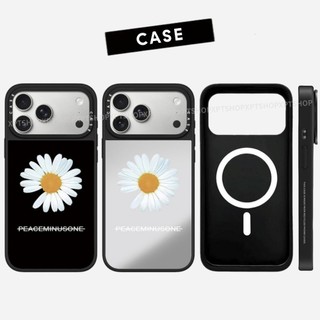 Ốp Điện Thoại Cứng Gương Hoa Từ Tính Cho iPhone 17 Pro Max 17 Air 16 Plus 15 14 13 12 11 Vỏ Chống Sốc