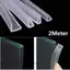 CAST 2 mét Băng Niêm Phong Cửa Tắm Hữu Ích Weatherstrip Hình Chữ U Nhiều Kích Thước Kính Bảo Vệ Viền