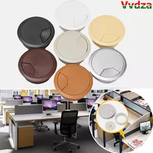 VVDZA 60 / 80mm Dây Lỗ Bao Phần Cứng Kẹp Cáp Dụng Cụ Tổ Chức Bàn Văn Phòng Bàn Cáp Dây