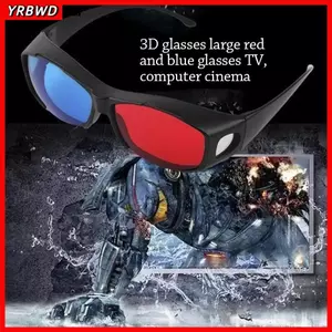 Kính trò chơi điện ảnh YRBWD, Kính chiếu phim thật, DVD Anaglyph di động phân cực