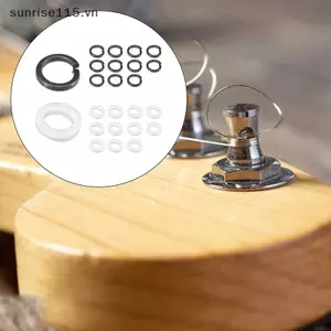 SRVN 24 Cái / bộ Đàn Guitar Chỉnh Chốt Đầu Máy Đệm Vòng đệm Tuner Peg Spacer Phụ kiện nhạc cụ cho đàn Guitar điện.