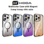 Ốp Lưng Hoda Multicolor Case Magnet Cho iPhone 17 Pro Max/16 Pro - Trong Suốt Viền Màu Chống Sốc Chống Ố Vàng Magsafe
