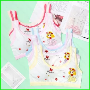 PS1 Ngẫu Nhiên 1 Áo Ngực Bé Gái Cho Trẻ Em Quần Lót Sinh Viên Phát Triển Áo Vest Nhỏ Áo Ngực Rộng Dây Đeo Vai SP1