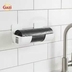 Giá đỡ túi đựng rác treo tường Ra 2 / 4 Kệ đựng đồ có độ bền chắc tự dính cho nhà bếp dưới bồn rửa sử dụng [VN]