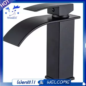 Vòi điều khiển kép bằng thép không gỉ cho nước nóng lạnh- Thiết kế lưu vực thác nước