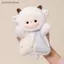 SRVN Fluffy Soft Bean Túi Hoạt Hình Thú Nhồi Bông Sang Trọng Đồ Chơi Đàn Áp Món Quà Dễ Thương Cho Phòng Trẻ Em Giải Trí.