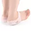 VFZ 1 Cặp Miếng Dán Bảo Vệ Gót Chân Silicon Miếng Lót Metatarsal Chân Trước Gel Gót Miếng Lót Plantar Fasciitis Giảm Đau Chân Vỉ Bảo Vệ Louislifecool