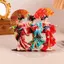 Bigapple Nhẹ Nhật Bản Geisha Acrylic Hình Truyền Thống Kimono Cô Gái Tượng Thanh Lịch Văn Phòng Bàn Trang Trí Nhà Accent RDG