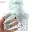 HFSHY 1 Ngôi Sao Lấp Lánh Trong Suốt PVC Đựng Thẻ Mini Snap Ví Đựng Tiền Xu Có Hạt Dây Móc Khóa Cho Thẻ ID Quà Tặng Lưu Trữ Hàng Ngày VN