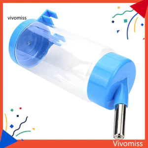 Chai đựng nước uống tự động treo đơn giản cho chó mèo 400ml