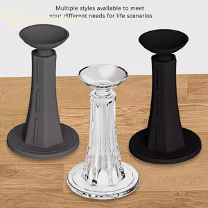 GE Nút Chặn Cửa Silicon Tắt Tiếng Tự Dính Cửa Cản Cửa Hút Phía Sau Giữ Tường Bảo Vệ Chống Va Chạm Giá Đỡ Cửa VN