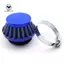 Dành Cho Xe Đạp Cơ Giới Đẩy Mini Moto Bỏ Túi Xe Đạp ATV Quad Xe Máy Đa Năng 38MM Bộ Phận Lọc Không Khí Màu Xanh Dương