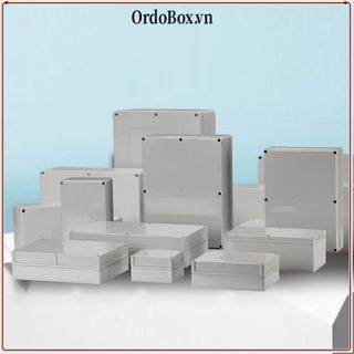 Hộp nối điện ORDOBOX, Hộp dự án ngoài trời Ip65 chống nước, Hộp đựng tùy chỉnh cáp nhựa ABS 10 kiểu
