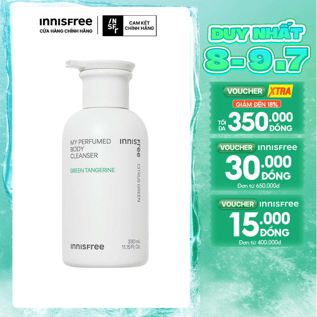 Sữa tắm hương nước hoa innisfree My Perfumed Body Cleanser 330ml