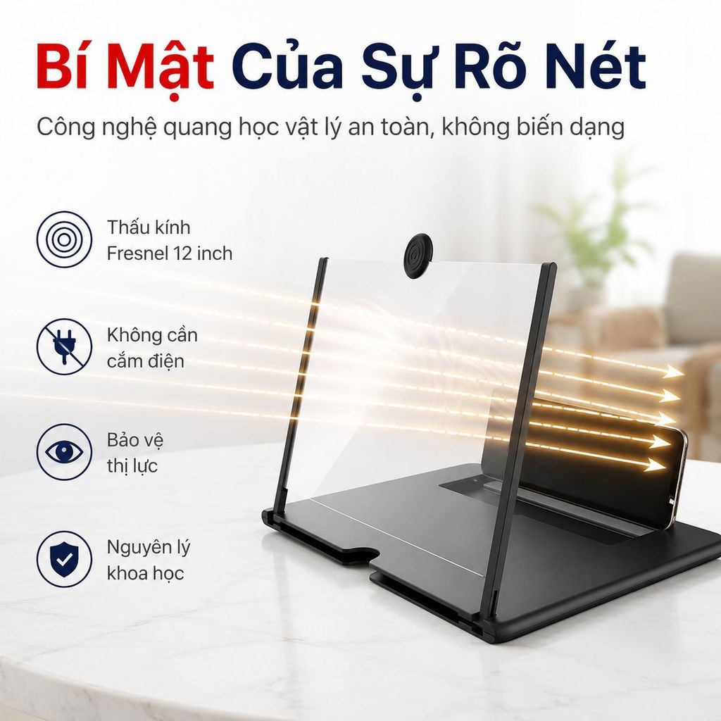 [SIÊU NÉT 12 INCH] Kính Phóng Màn Hình Điện Thoại 12 Inch Kéo Dãn/Giá Đỡ Đa Năng/Phụ Kiện Xem Phim HD Chống Lóa/Kính lúp màn hình điện thoại di động HD có thể kéo ra