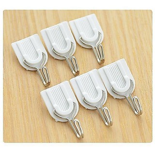 SET 2 Vỉ 6 móc dính treo đồ tiện dụng cho gia đình 1255