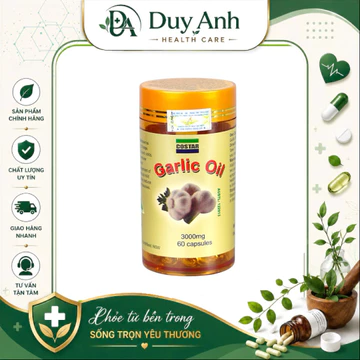 Costar Garlic Oil tinh dầu tỏi – BỔ SUNG DINH DƯỠNG TỪ TỎI - LỌ 60 VIÊN