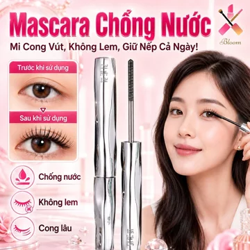JUELREOU-chuốt Mắt Mascara /Mascara Làm Dày Và Dài Mi/Mascara Làm Cong Và Giữ Nếp Mi/Mascara Tự Nhiên Và Lâu Trôi