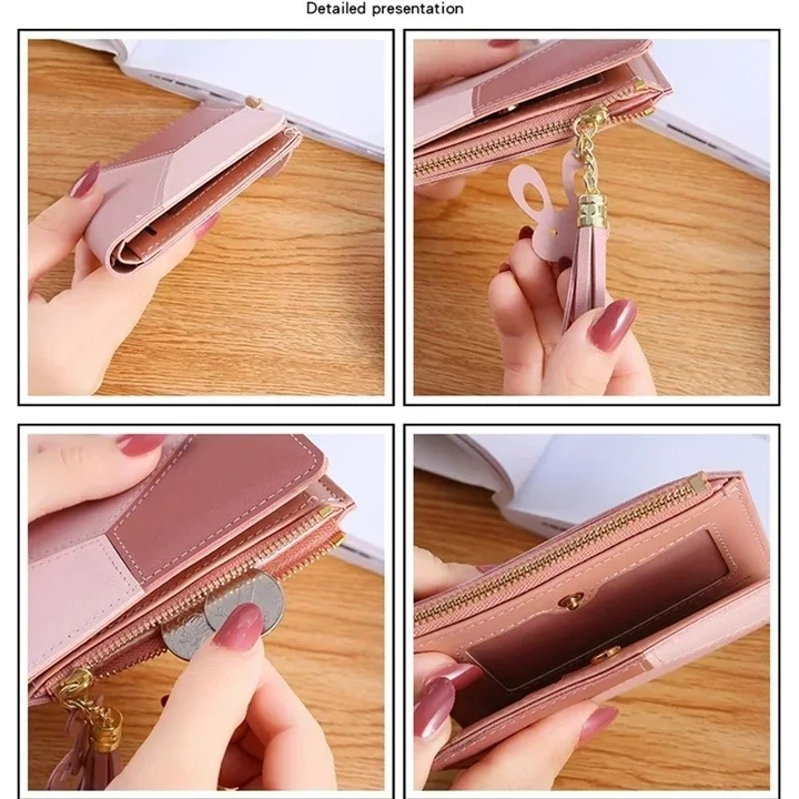 Women's Cute Short Wallet – Mini – 5