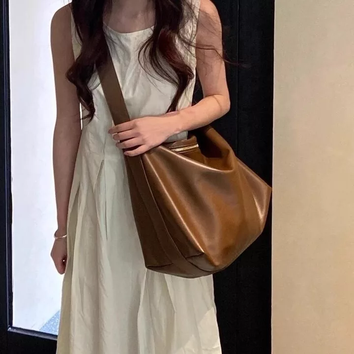 túi xách nữ đeo vai túi xách nữ công sở Túi đeo chéo thương hiệu UR túi đeo vai đi làm dung tích lớn thường ngày mẫu mới 2026 cho nữ túi tote đại chúng đơn giản – 5