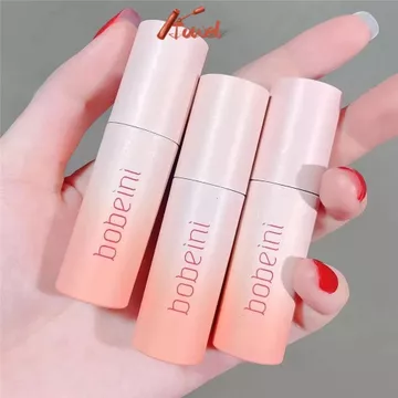 BOBEINI Matte Lip Clay Airy Soft Velvet Kết cấu Hàn Quốc Matte Lip Mud Fluffy Airy Matte Finish Dual use Lip amp Cheek Lip Gloss Dễ thương Mini Portable Lip Mud