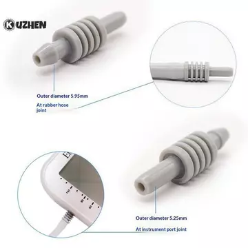 KUZHEN 1 Chiếc Kỹ Thuật Số Huyết Áp Theo Dõi Cánh Tay Vòng Tay Đầu Nối Ống Đơn Thay Thế Cho Cánh Tay Đo Đo Đo Huyết Áp HOT