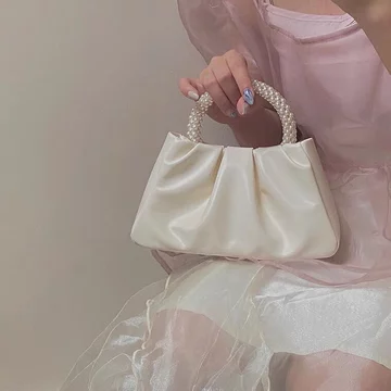 Women's Korean-Style Pearl Handbag