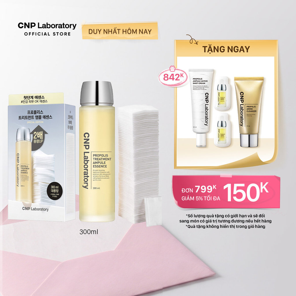 [CNP] Toner keo ong phục hồi làn da CNP Propolis Treatment Ampule Essence 300ml