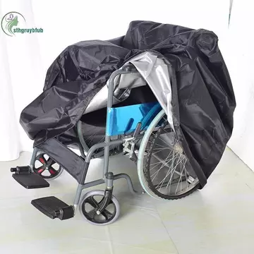STHB Điện Xe Lăn Bảo Vệ Bao Di Động Ngoài Trời Xe Tay Ga Chống Thấm Nước Bao Bụi Vải Oxford Xe Lăn Bao Đen CỦA TÔI