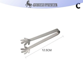 Onetimingfine Kẹp Thép Không Gỉ Đường Kẹp Thực Phẩm BBQ Kẹp Đá Dụng Cụ Thanh Bếp Phục Vụ Tông Phụ Kiện Nhà Bếp VN