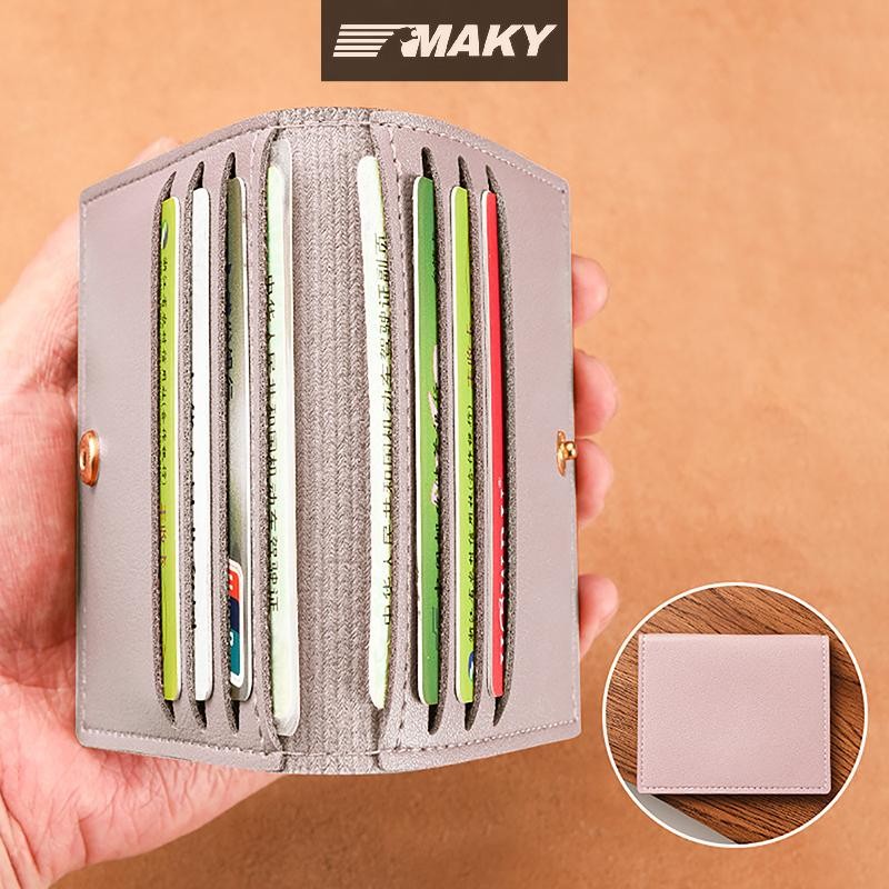 Newwellknownepic 1 Túi Đựng Thẻ Slim Và Nhỏ Gọn Ngân Hàng Hộp Đựng Thẻ ID Người Lái Xe Ví Đơn Giản Và Chống Deization Đựng Thẻ VN
