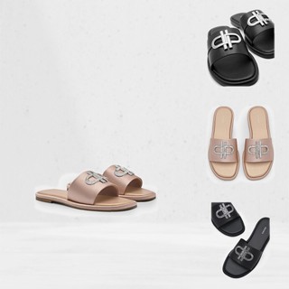 Giày PEDRO Icon Leather Slide Sandals - PW1-65110073 chính hãng đủ bill