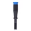 Đục góc NOTE1, Tay cầm TPR 90° Đục lỗ mộng vuông cắt chính xác, Lắp đặt cửa dụng cụ vuông 12mm bằng thép Chrome màu xanh, khắc gỗ, khung, chế biến gỗ