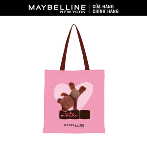 Túi tote Gấu Teddy Mocha thời trang & phong cách Maybelline New York