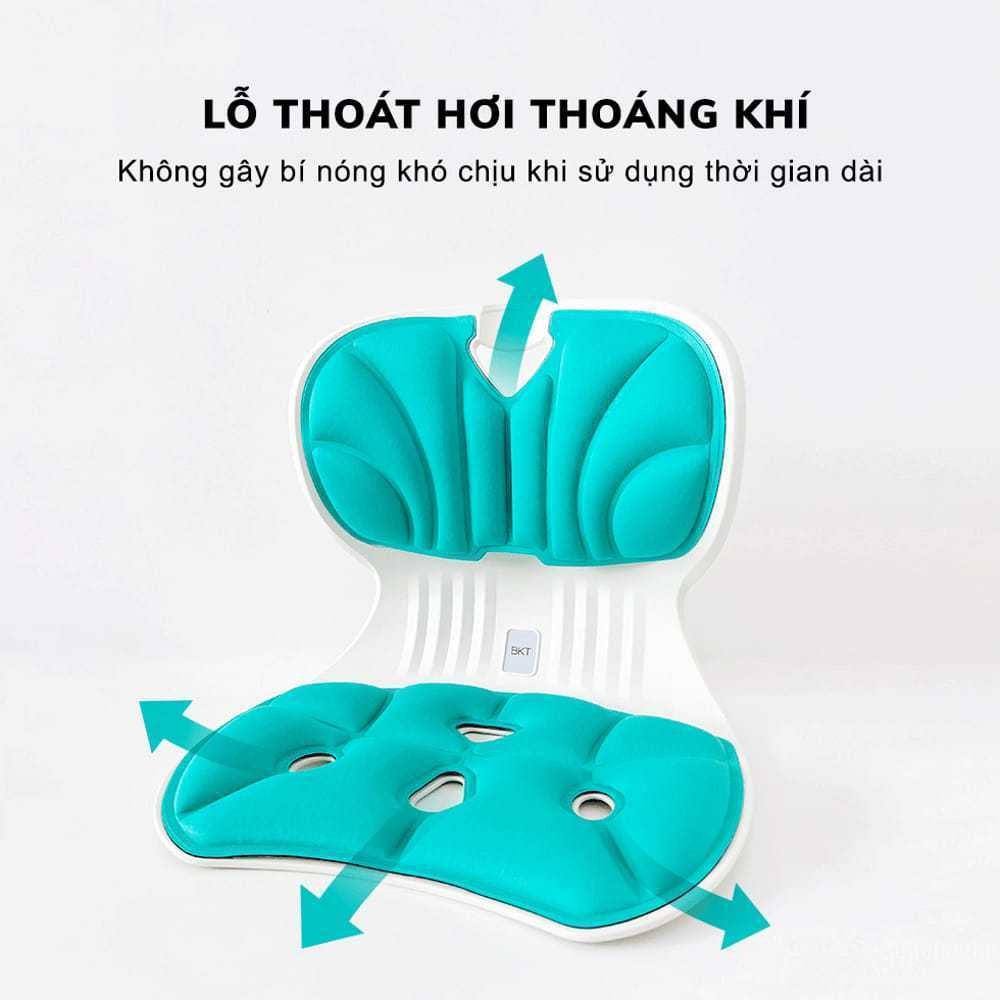 Ghế công thái học chống gù lưng, ghế văn phòng giúp ngồi thẳng lưng phù hợp trẻ em, sinh viên người làm