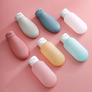 Set 3 lọ chiết mỹ phẩm, dầu gội, sữa tắm - tặng kèm túi zip
