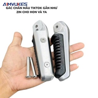 【Bảo hành】 AIMVUKES Chất liệu hợp kim gác chân sau xe máy kết hợp đệm cao su mềm