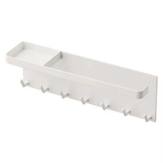 Phía Sau Cửa Vào Từ Tính Không Đục Lỗ Nhật Bản Móc Treo Tường Móc Chìa Khóa Đa Năng Gỗ Chắc Chắn Hộp Bảo Quản Tủ Lạnh Miếng Dán 4WUV