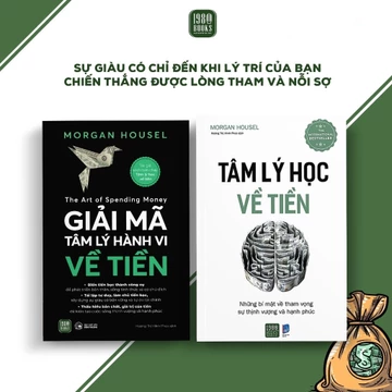 Sách - Combo 2 cuốn : Tâm Lý Học Về Tiền + Giải Mã Tâm Lý Hành Vi Về Tiền