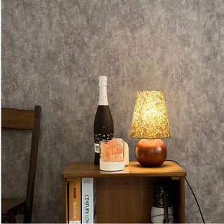 AIMI Đèn Bàn Retro Vải Lampshade Led Trang Trí Nhà Cửa Đèn Bàn Thích Hợp Cho Phòng Ngủ Phòng Khách Văn Phòng Học Tập