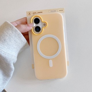 Kẹo Màu Matte Jelly Ốp Lưng Điện Thoại iPhone 17 16 15 Pro Max 17 Air 16 15 Plus Từ Tính 2 Trong 1 Bao