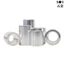Chất liệu hợp kim nhôm Bushing Lỗ trong 2 / 2.5mm Đường kính ngoài 4 / 5mm Tay áo hình trụ rỗng Vòng đệm nhôm dày Vòng đệm cách ly Tay áo bằng nhôm