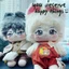 Micron Dễ Thương q Phiên Bản Búp Bê Cotton 20cm Cơm Trắng Đẹp Trai / Ít Gạo Đen Không Thuộc Tính Búp Bê Khỏa Thân 4.18