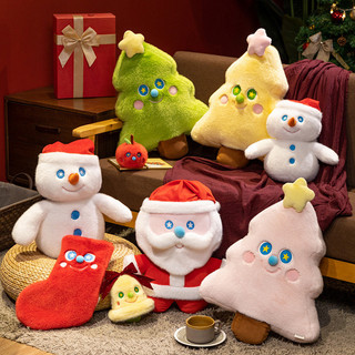 PLUS Giáng sinh loạt đồ chơi sang trọng cây thông Noel búp bê tất chuông táo đồ chơi cotton đồ chơi trẻ em gấu bông Kawaii Giáng sinh Búp bê trẻ em cho bé gái