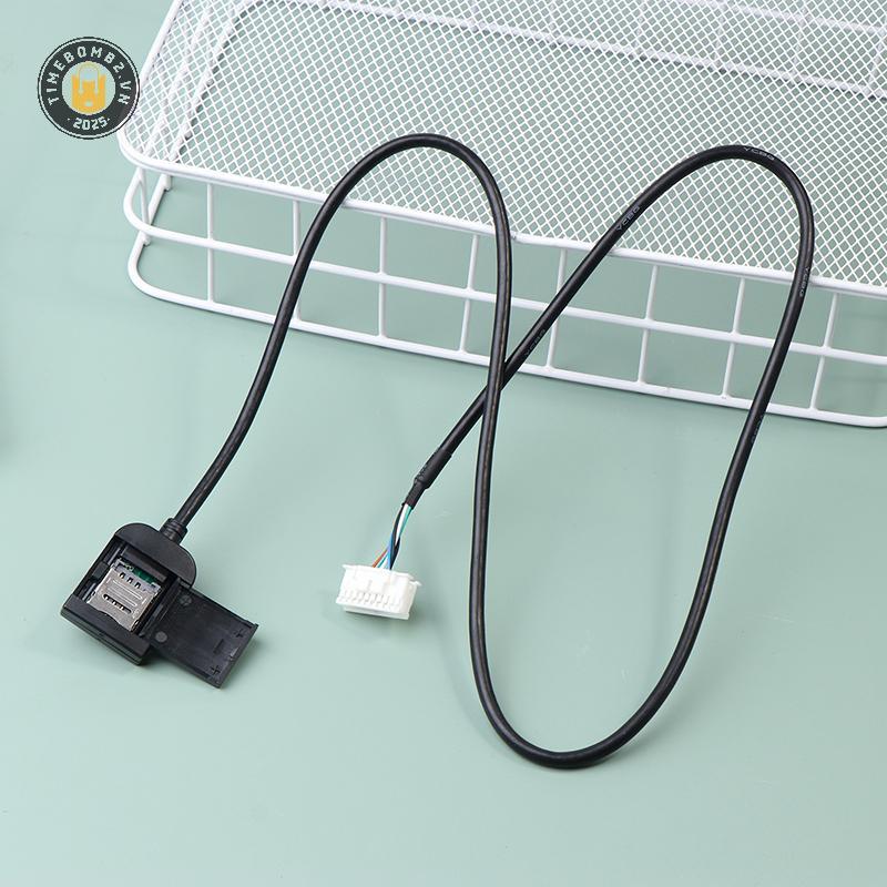 {TB & Bag} 2024 Bộ chuyển đổi khe cắm thẻ Sim mới cho đài phát thanh Android Đa phương tiện Gps 4G 20pin Đầu nối cáp Phụ kiện ô tô Dây Replancement Một phần.
