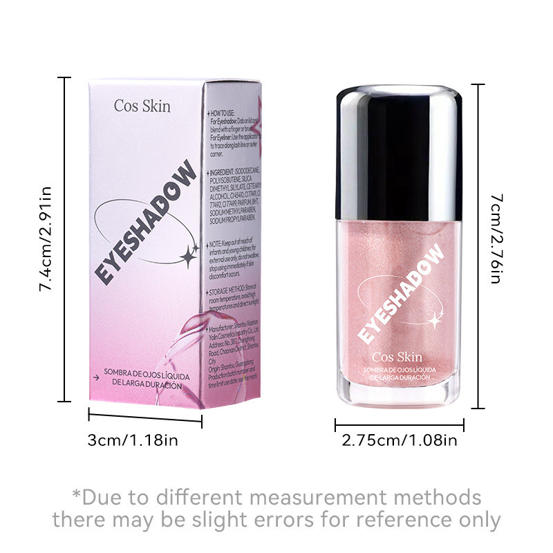 Phấn mắt nhấp nháy mịn dạng lỏng CosSkin Brightening Contouring